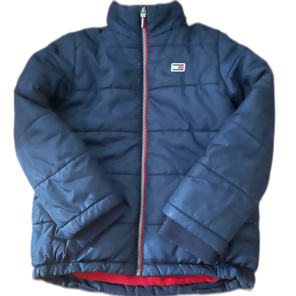 Tommy Hilfiger Puffer Coat, the size says M (10/12) but fits like a Women’s S - Picture 1 of 4